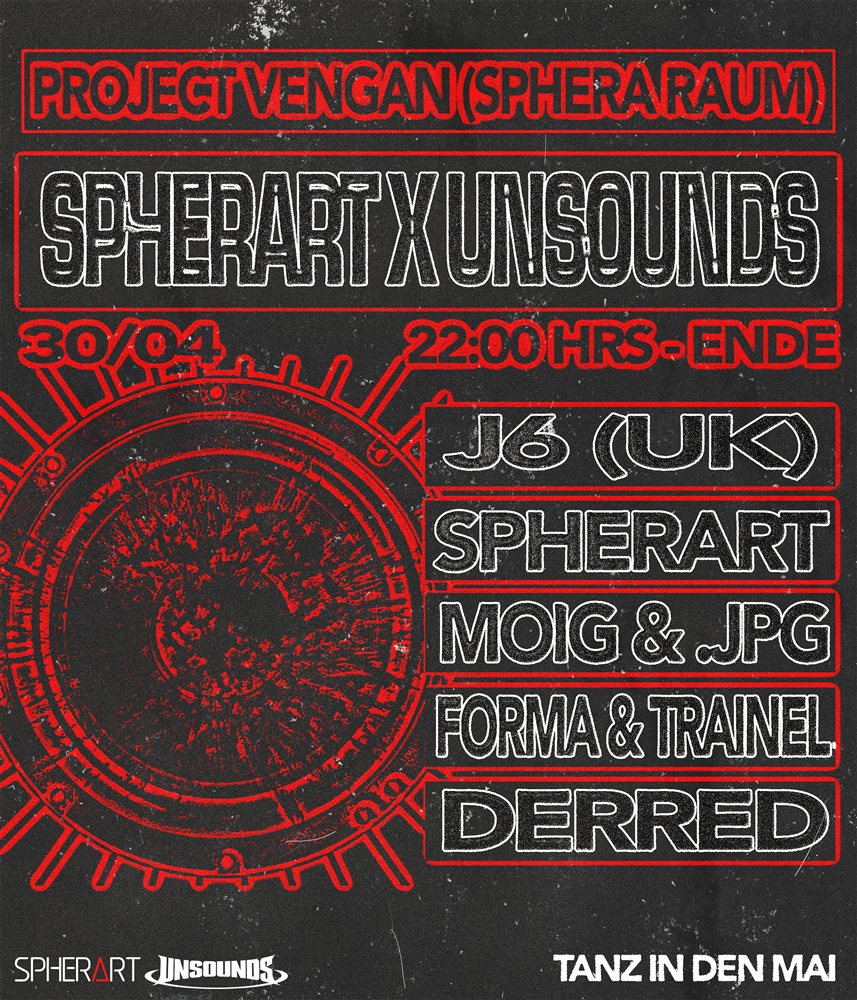 Unsounds x Spherart 2026 flyer